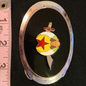 Shriners vintage belt buckle